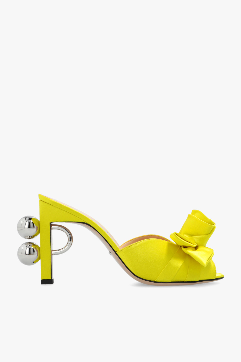 Gucci yellow heels sale